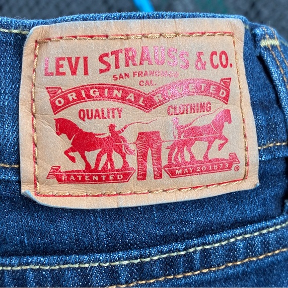 Levi’s 505 Regular Fit Straight Leg Jeans Medium Wash Size 14 - Picture 11 of 13